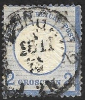 ALLEMAGNE  1872 - YT 17  - 2 G - Gros écusson - Cote 7e  - 3° Choix - Oblitérés