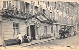 01-BOURG- GRAND HÔTEL DE L'EUROPE - Autres & Non Classés