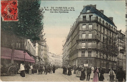 CPA PARIS 20e Rue De Belleville Colorisé (17083) - Arrondissement: 20