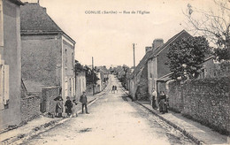 72-CONLIE- RUE DE L'EGLISE - Conlie