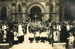 Ris Orangis * Carte Photo 1915 * Procession Fête ? - Ris Orangis