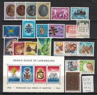 Luxembourg - Année Complète 1985 Neuve SANS Charnière - Falzlose Jahrgang 1985 - MNH Complete Year 1985 - Full Years