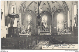 FAUVILLERS ..-- Intérieur De L ' Eglise . 1909 Vers RADELANGE ( Mr Louis RADDOUX , Hôtel De La GARE ) . Voir Verso . - Fauvillers