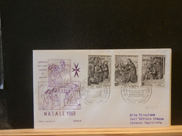 95/183 FDC  ORDRE DE MALTE  1968 NATALE 1969 - Malte (Ordre De)