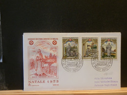 95/188  FDC  ORDRE DE MALTE  1972  NATALE - Malte (Ordre De)