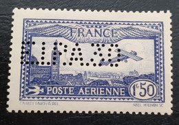 France Poste Aérienne N° 6c Sans Charniére ** Perforé EIPAZO - 1927-1959 Mint/hinged