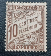 Monaco Taxe N° 4 Oblitére Premier Choix - Portomarken