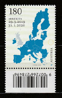 Österreich 2020 Brexit Mi 3503 ** Postfrisch Unterrand - 2011-2020 Unused Stamps