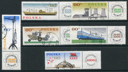 POLAND 1966 Nationalisation Of Industry Used.   Michel 1674-79 Zf - Gebruikt