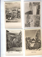 A213d Germany, Vogtland, Sachse, Erlbach, Moritzberg, Lot Of 4 Postcards - Vogtland