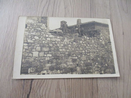 Carte Photo 26 Drôme Montmiral 1925 Travaux Murs D'une Maison - Autres & Non Classés