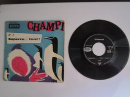 Vinyle 45 Tours Champi Numéro 1 – Supercu... Tant ! - Comiques, Cabaret