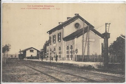 D 54. COLOMBEY LES BELLES.  LA GARE AN 1914. - Colombey Les Belles