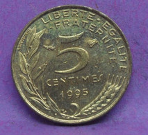 5 Centimes Marianne 1995 - TTB+ - Ancienne Pièce De Monnaie Collection Française - N22578 - C. 5 Centimes