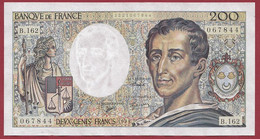 France 200 Francs "Montesquieu" --1994--ALPH .B.162-- PAS D EPINGLAGE BEAU BILLET   -- .dans L 'état (P.397) - 200 F 1981-1994 ''Montesquieu''