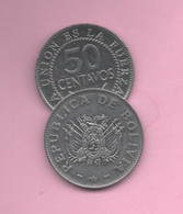 BOLIVIA - 50 CENTAVOS - Bolivie