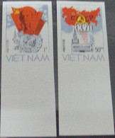 Vietnam Viet Nam MNH Imperf Stamps 1986 With Margin 27th Congress Of USSR's Communist Party / Lenin (Ms486) - Vietnam