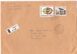 1997 R-envelope / Cover - Large Format) LUXEMBOURG / BULGARIA - Covers & Documents