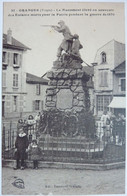 LE MONUMENT -  GRANGES - Granges Sur Vologne