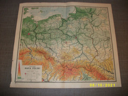 Carte Topographique / Topographic Map - Mapa Polski / Polen / Poland - 1951 - Cartes Topographiques