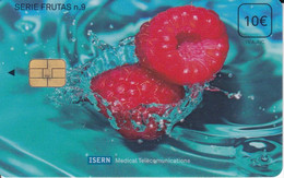 ISN-099 TARJETA DE ESPAÑA DE ISERN, SERIE FRUTAS Nº9 (FRUIT-FRAMBUESA) - Alimentación