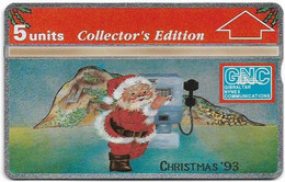 Gibraltar - GNC - L&G - Christmas '93 Collector's Edit. - 310L - 10.1993, 5Units, 8.000ex, Mint - Gibilterra