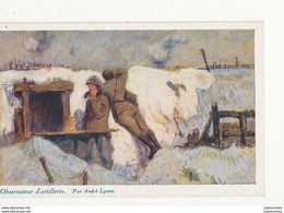 LYNEN ILLUSTRATEUR OBSERVATEUR D ARTILLERIE BON ETAT - Lynen, Amédée-Ernest