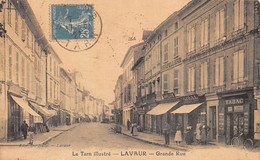TARN  81  LAVAUR     GRANDE RUE - COMMERCES - Lavaur