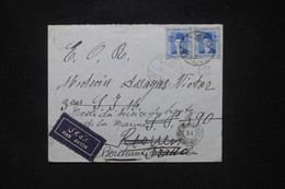 EGYPTE - Enveloppe Pour La France En 1940 Avec Cachet De Censure - L 107879 - Briefe U. Dokumente