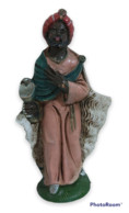 02475 Pastorello Presepe - Statuina In Plastica - Re Magio - Weihnachtskrippen