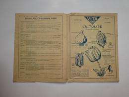 MA1 Protège Cahier Usager VITA La Tulipe Fleur à Bulbe Fleuriste Horticulture Plante - Farm