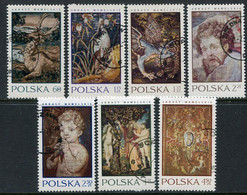 POLAND 1970 Tapestries  Used.  Michel 2041-47 - Usados