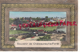 87 - CHATEAUNEUF LA FORET - SOUVENIR  CARTE SYSTEME AVEC SES 10 VUES - RARE - Chateauneuf La Foret