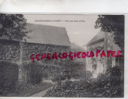 87 - CHATEAUNEUF LA FORET - VILLA DES CHARMILLES   RARE - Chateauneuf La Foret