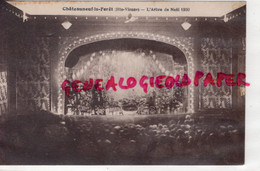 87 - CHATEAUNEUF LA FORET - L' ARBRE DE NOEL 1930- SALLE DES FETES - Chateauneuf La Foret