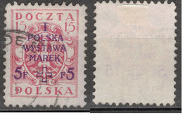 POLEN POLOGNE POLAND 1919 Mi 120 A USED - Used Stamps