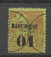 MARTINIQUE   N° 3 OBL - Used Stamps