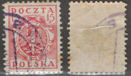 POLEN POLOGNE POLAND 1919 Mi 80 USED - Oblitérés