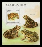 Togo 2021 Mih. 12844 (Bl.2351) Fauna. Frogs MNH ** - Togo (1960-...)
