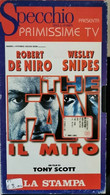 THE FAN, "Il Mito" (De Niro, Snipes, 1996) . VHS - ER - Niños Y Adolescentes