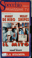 THE FAN, "Il Mito" (De Niro, Snipes, 1996) . VHS - ER - Bambini E Ragazzi