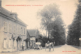 78-CHAUFOUR-LES-BONNIERES- LA GRANDE ROUTE - Bonnieres Sur Seine