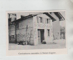 Caricatures Murales Béguin  Saint Légier - Non Classés