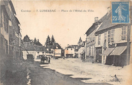 19-LUBERSAC- PLACE DE L'HÔTEL DE VILLE - Sonstige & Ohne Zuordnung