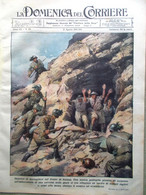 La Domenica Del Corriere 31 Agosto 1941 WW2 Fronte Sollum Prigionieri Di Guerra - Guerra 1939-45