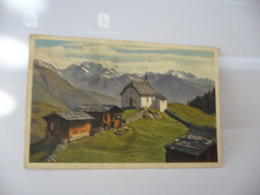 BEFFMERALP OB BEFFEN BEI RIEDERALP FIETSHHORN AND MISCHABEL SUISSE VS VALAIS CPA 1950 - Riederalp