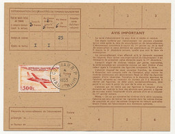Carte D'abonnement Aux Timbres-poste Spéciaux Français, Affr 500F P.A Magister - Obl Colmar R.P 4/2/1955 - 1927-1959 Storia Postale