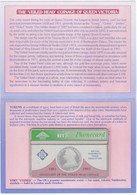 UK - Centenary Of Veiled Head Coinage Mint Phonecard In Folder - BT Emissioni Commemorative