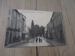 CPA 13 Bouches Du  Rhône  Puy Sainte Réparade Rue Bourgade - Autres & Non Classés