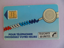 Télécarte 50 Unites - Cordon - France Telecom - Telefonschnur (Cordon)